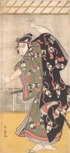 Kabuki-näyttelijä Otani Oniji III samuraina, n. 1792. tekijältä Katsukawa Shun