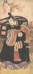 Näyttelijä Kolmas Sawamura Sojuro korkean aseman miehenä, n. 1791.
