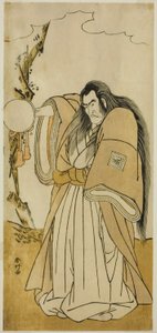 Näyttelijä Ichikawa Danzo IV Shutokuinina näytelmässä Tokimekuya O-Edo no Hatsuyuki, joka esitettiin Morita-teatterissa yhdentenätoista kuukautena vuonna 1780. tekijältä Katsukawa Shunkо̄