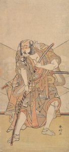 Bändi Secretly Doctor Tero F. Asahina no Saburo, Draama Tuo jättiläinen Wisterian kokovartalopeili, 1776. tekijältä Katsukawa Shunko