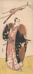 Ichikawa Masasuken Jurosukenari, vai mitä? 1785. tekijältä Katsukawa Shunko