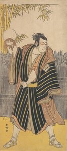 Kabuki ac ja r Ichikawa Dan Juro V, vai mitä? 1788-90. tekijältä Katsukawa Shunko