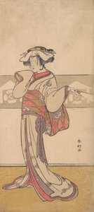 Segawa Chrysanthemin nainen Mukava tien jäsen, tiikeri rannalla, vai mitä? 1790. tekijältä Katsukawa Shunko