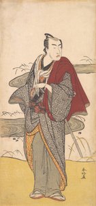 The Actor Matsumoto Koshiro 4th as a Man, ca. 1780. tekijältä Katsukawa Shunko