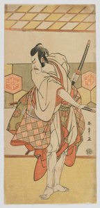 Kabuki ac ja r Ichikawa Dan Juro V, Edo Perio d tekijältä Katsukawa Shunsho