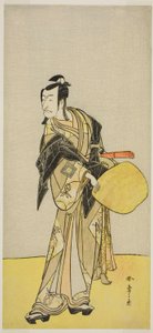 Näyttelijä Ichikawa Danjuro V Kakogawa Honzona näytelmästä "Kanadehon Chushin Nagori no Kura", joka esitettiin Nakamura-teatterissa yhdeksännessä kuussa 1780 tekijältä Katsukawa Shunsho