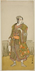 Ichimura Uzaemon Doctor X As Tee Potter Hammer Member Tee Pay Higashiyama Liiallisille syyslehdille, Esitetty Tee Ichimura Tee th, 1778 tekijältä Katsukawa Shunsho