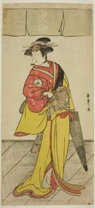 Tea C and r Celebration White Doctor V As Push Member Te Pay Kana Kirjoitus rakkaussuhteista Soga, Esitetty Te Ichimura Te, Member Te Fourth Gate, 1789 tekijältä Katsukawa Shunsho