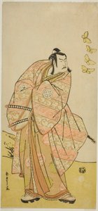 tee a c and r Ota ni hiroji ii s roll uusi ro ja haava jäsen tee pay flower oed Masakado festivaali, esiintyy te tee tee Ichimura tee jäsen tee tapahtuma portti th, 1789 tekijältä Katsukawa Shunsho