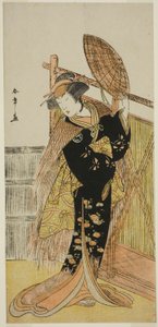 Segawa Chrysanthemum Woman Good As Michichiba Member Higashi no Mori Sakae Kusunoki Esiintyi Ichimura Member Te Eventhissä maanantaina 1779 tekijältä Katsukawa Shunsho