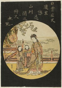 Kiinalainen kuolematon Seiobo (C: Xi Wang Mu, lännen kuningatar)