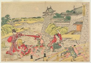 III näytös tekijältä Katsushika Hokusai