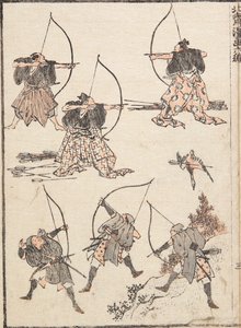 Jousiampujat tekijältä Katsushika Hokusai