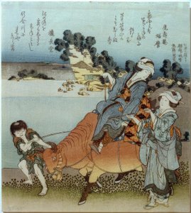 Näkymä Koshigoelle Shichirigahamasta tekijältä Katsushika Hokusai