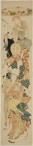 Bon Festival Dance tekijältä Katsushika Hokusai