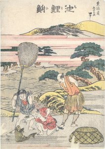 Chiryū, sarjan ”Tōkaidōn 53 asemaa” neljästoista osa tekijältä Katsushika Hokusai