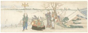 Daikagura Performe rs, 1801-1805 tekijältä Katsushika Hokusai