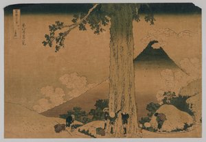 Fuji Mishiman solalta Koshun maakunnasta tekijältä Katsushika Hokusai