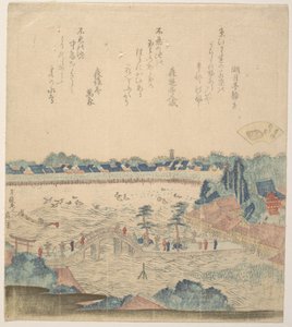 Maisema tekijältä Katsushika Hokusai