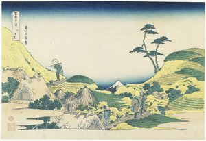 Ala-Meguro, 1831-1834 tekijältä Katsushika Hokusai