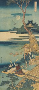 Tulosta sarjasta "Kiinalaisten ja japanilaisten runojen todellinen peili tekijältä Katsushika Hokusai
