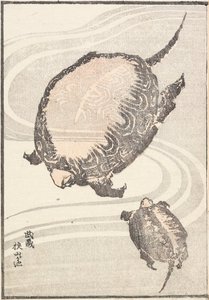 Sayama-ga-ike-lampi Musashin maakunnassa tekijältä Katsushika Hokusai