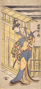 Tea a c ja r Nakamuran suolaääni, jäsen Fema Roe, täydentävä shakuhachi-kenttä m. . . , 1796 valmistunut, 6. vuosi r. tekijältä Katsushika Hokusai