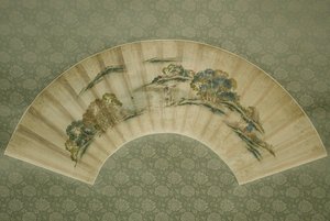 Kevätviljelyskohtaus. tekijältä Katsushika Isai