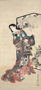 Kauneutta ennen näyttöä, 1800-luku. tekijältä Kawanabe Kyosai