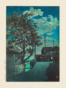 Kamezaki Bishu 1928 tekijältä Kawase Hasui