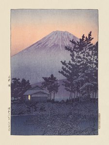 Yamanakako (Yamanaka-järvi) (1936) tekijältä Kawase Hasui