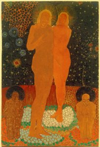 Adam ja Eva tekijältä Kazimir Severinovich Malevich