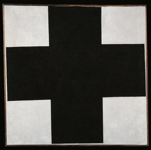 Musta risti tekijältä Kazimir Severinovich Malevich
