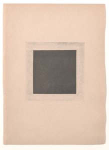 Musta neliö teokselle "Kubismista ja futurismista suprematismiin: uusi realismi maalauksessa" tekijältä Kazimir Severinovich Malevich