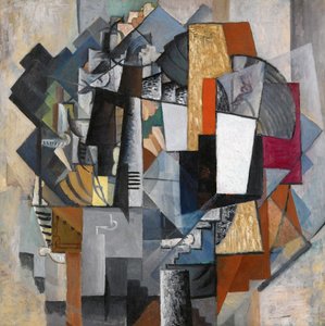Työpöytä ja huone tekijältä Kazimir Severinovich Malevich