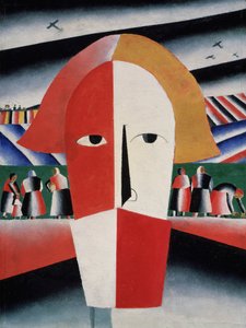 Talonpojan pää, n. 1930 (öljy vanerille)