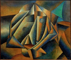 Kopf eines Bauernmädchens tekijältä Kazimir Severinovich Malevich
