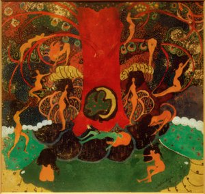 Lebensbaum und Dryaden tekijältä Kazimir Severinovich Malevich