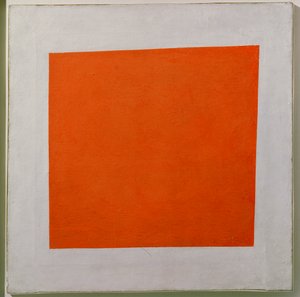 Punainen neliö. Maalaus realismi talonpojan kahdessa ulottuvuudessa tekijältä Kazimir Severinovich Malevich
