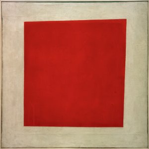Rotes Quadrat, 1915 tekijältä Kazimir Severinovich Malevich