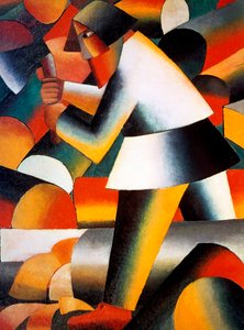 Metsuri, 1912 tekijältä Kazimir Severinovich Malevich