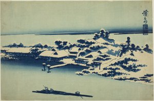 Lunta Sumida-joella tekijältä Keisai Eisen