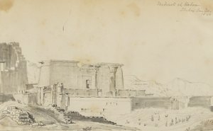 Medinet El Harbor, Thebe