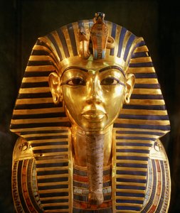 Kuningas Tutankhamonin kultainen hautanaamio, Uusi valtakunta, 2002 (kuva). tekijältä Kenneth Garrett