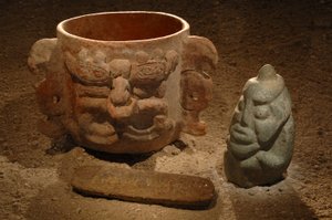 Maya; Maya-muraalit; San Bartolo; Guatemala; tohtori Bill Saturno, 2002 (kuva) tekijältä Kenneth Garrett