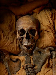 Kuningas Tut-kuninkaan isän Akenatenin muumio. tekijältä Kenneth Garrett