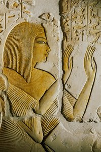 Maian hauta; Egypti; Arkeologia; Uusi valtakunta; Saqqara, Amarna-kausi, taidetta, 2002 (kuva) tekijältä Kenneth Garrett