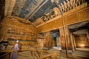 Seti I:n hauta, Uusi valtakunta, Kuninkaiden laakso, Egypti, farao, kuningas, tähtitieteellinen...