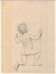 Tutkimus "Genius", "The Arts", Library of Congress, Washington D.C. tekijältä Kenyon Cox