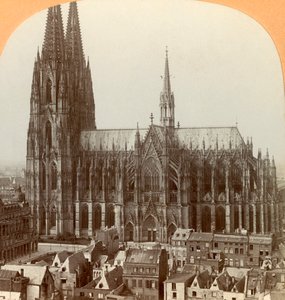 Kölnin tuomiokirkko, Köln, Saksa, c1900.